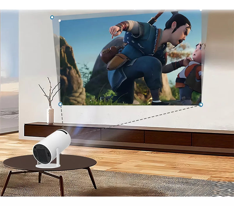 🌟Proyector Mini Cinema 4K: ¡el cine portátil definitivo en tu casa!🌟🎥