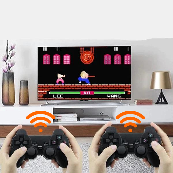 Super Retrô Game© 4K HD 10.000 Jogos + (2 Controles de Brinde) Promoción Especial por el Día del Niño