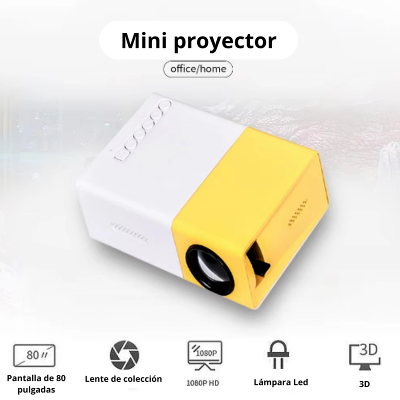 Mini proyector portátil